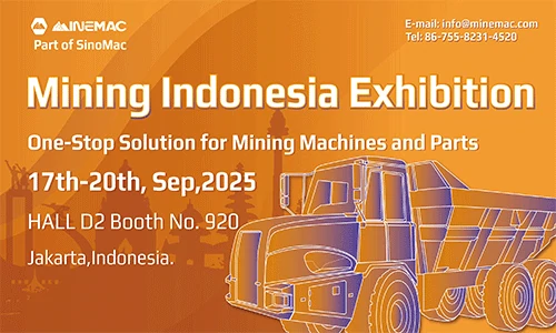 SinoMac Group Limited made its debut at the 2025 Indonesia International Construction Machinery, Mining and Concrete Exhibition.